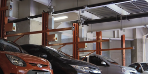 Elevautos a una columna