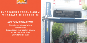 Elevautos a una columna