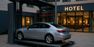 Sistemas de estacionamiento automatizado en hoteles