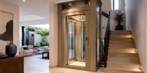 Mejor elevador para casa en México instalado en residencia moderna