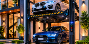 Qué tipo de elevadores para autos conviene en México en estacionamiento moderno