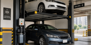 Qué tipo elegir de elevadores para autos en México según el flujo de vehículos en un estacionamiento