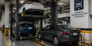 Sistemas de elevadores para autos en México para alta rotación en estacionamiento urbano