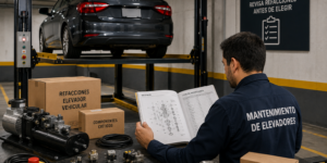 Errores al elegir elevadores en México sin prever refacciones y componentes disponibles para mantenimiento.